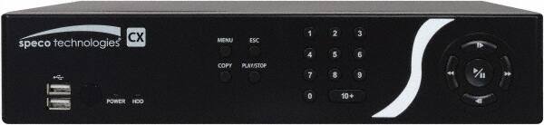 Speco - Security Camera Recorders Type: 4 Channel Digital Video Recorder with 500GB Hard Drive Hard Drive Size: 500GB - Exact Tooling
