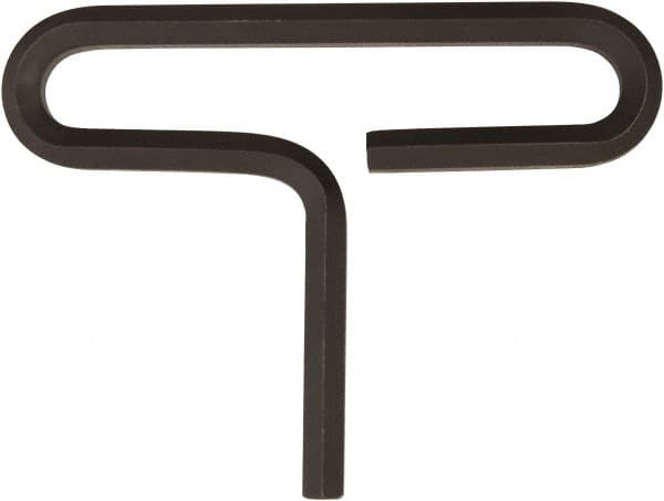 Bondhus - 3/8" Hex, T-Handle Cushion Grip, Hex Key - 4-1/2" OAL, Protanium High Torque Steel, Inch System of Measurement - Exact Tooling