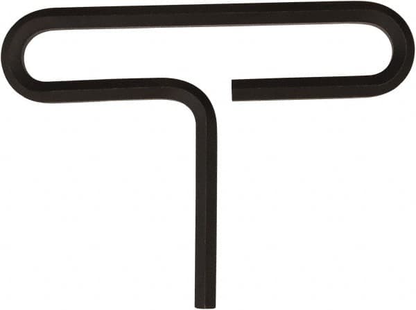 Bondhus - 5/16" Hex, T-Handle Cushion Grip, Hex Key - 4-13/32" OAL, Protanium High Torque Steel, Inch System of Measurement - Exact Tooling