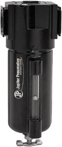 PRO-SOURCE - 48 CFM Oil/Water Condensate Separation Filter - 1/4" 250 psi, Manual Drain - Exact Tooling
