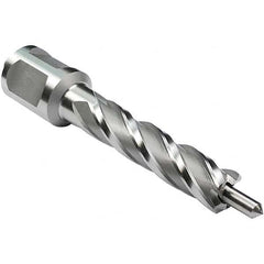 Cleveland Steel Tool - 1/2" Diam x 2" Deep High Speed Steel Annular Cutter - Exact Tooling