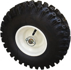 Trynex - 40" Long x 5" Wide Rubber Sweeper Wheel Set - For SWB-400 - Exact Tooling