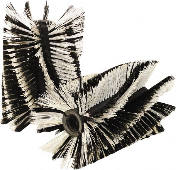 Trynex - 40" Long x 12" Wide Rotary Snow Brush - 12 Single Row Stiff Bristles, For SWB-400 - Exact Tooling