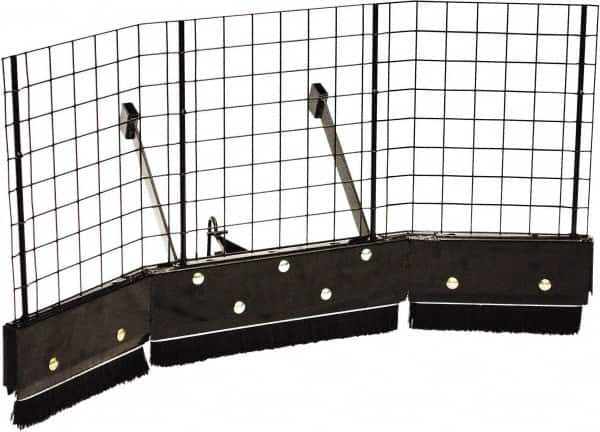 Trynex - 40" Long x 20-1/2" Wide Powder Coated Steel Sweeper Leaf Collector - For SWB-400 - Exact Tooling