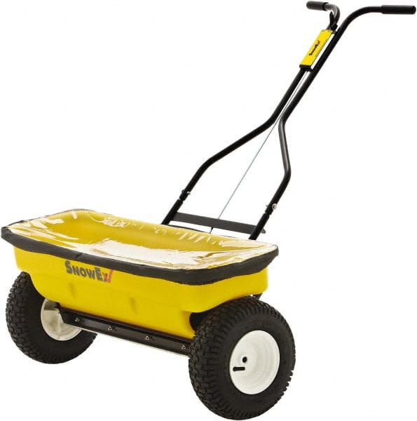 Trynex - 160 Lb Polyethylene Walk Behind Drop Landscape Spreader - 12" Pneumatic Wheels - Exact Tooling