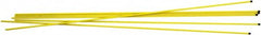 Trynex - 48" High x 1/2" Wide Snow Stake - Fiberglass, 0.33 Lbs, Yellow - Exact Tooling