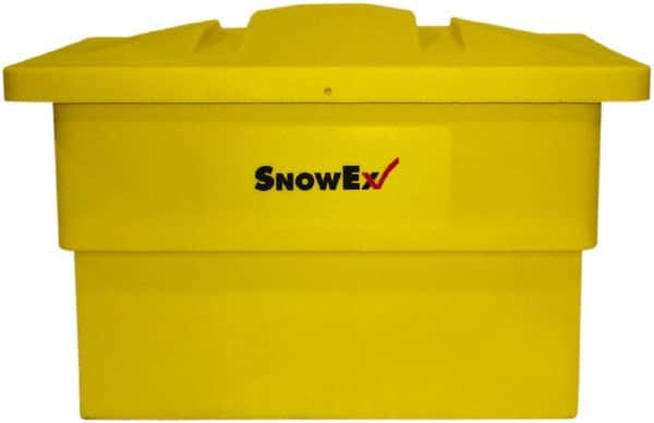Trynex - 24" Long x 31-1/2" Wide x 22" High Polyethylene Salt Storage Box - 400 Lb. Load Capacity - Exact Tooling