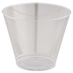 WNA - Comet Smooth Wall Tumblers, 9 oz, Clear, Squat, 25/Pack, 20 Packs/Carton - Exact Tooling