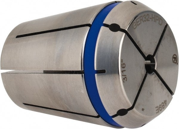 Seco - 1/8" ER32 Collet - 0.003mm TIR, 40mm OAL, 33mm Overall Diam - Exact Tooling