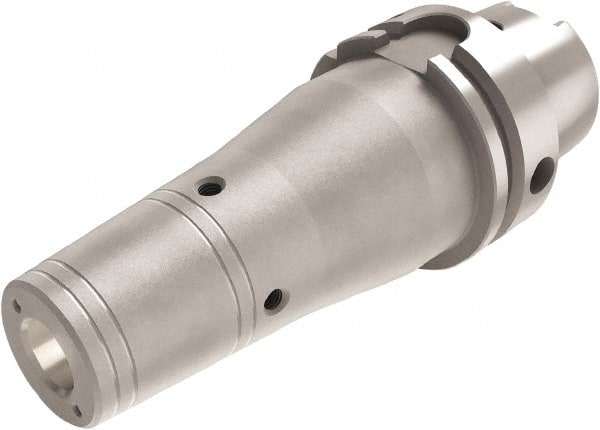 Seco - 25mm Hole Diam, HSK63A Taper Shank Shrink Fit Tool Holder & Adapter - 3.346" Projection, 1.969" Nose Diam, 2.303" Clamping Depth, 30,000 RPM, Through Coolant - Exact Tooling