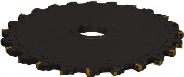 Seco - Arbor Hole Connection, 0.4724" Cutting Width, 4.764" Depth of Cut, 315mm Cutter Diam, 1.9685" Hole Diam, 12 Tooth Indexable Slotting Cutter - 335.18 Toolholder, LNK.. 08.. Insert - Exact Tooling