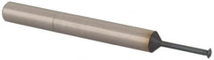 Scientific Cutting Tools - 32 to 64 TPI, Internal/External Single Profile Thread Mill - #6" Noml Diam, 0.098" Cut Diam, 3/16" Shank Diam, 3 Flute, 0.049" Neck Diam, 0.4" Neck Length, 2" OAL, AlTiN+ Finish - Exact Tooling
