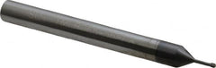 Scientific Cutting Tools - #2-56 UNC, 0.065" Cutting Diam, 3 Flute, Solid Carbide Helical Flute Thread Mill - Internal Thread, 0.2" LOC, 2-1/2" OAL, 1/4" Shank Diam - Exact Tooling