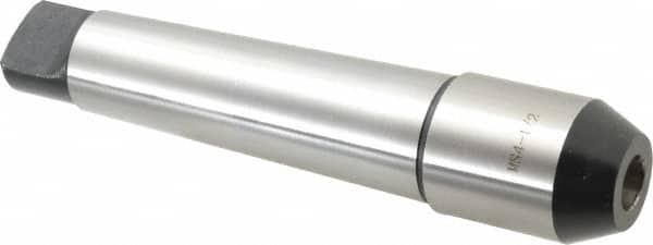 Interstate - 4MT Taper Shank 1/2" Hole End Mill Holder/Adapter - 52.5mm Projection - Exact Tooling