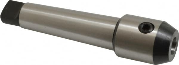 Interstate - 4MT Taper Shank 5/8" Hole End Mill Holder/Adapter - 57.5mm Projection - Exact Tooling