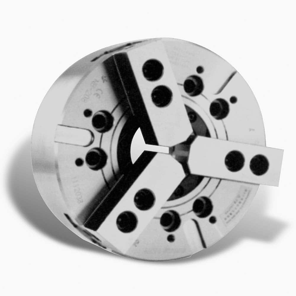 Atlas Workholding - 3 Jaw 10" Diam A2-6 Lathe Chuck - Exact Tooling