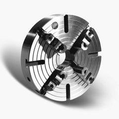 Atlas Workholding - Manual Lathe Chucks; Chuck Type: Independent ; Nominal Chuck Size: 20 ; Number of Jaws: 4 ; Mount: Plain Back ; Through-Hole Diameter (Decimal Inch): 4.0550 ; Body Material: Forged Steel - Exact Tooling