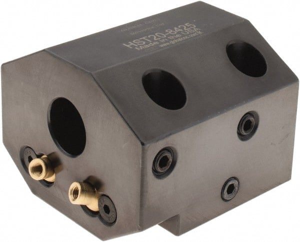 Global CNC Industries - 1" Max Cut, Haas ID Tool Block - Exact Tooling