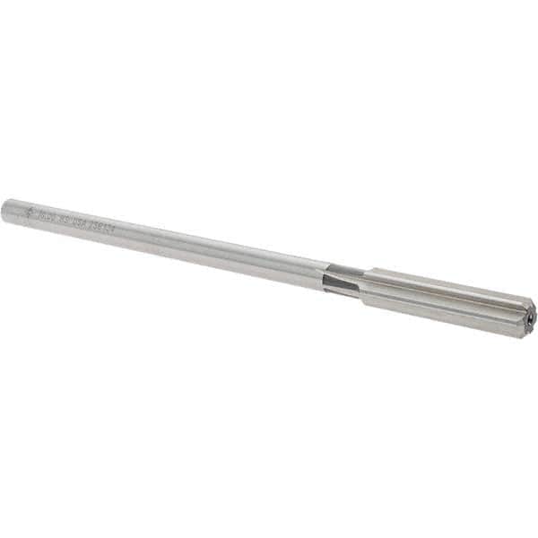 Cleveland - 10mm High Speed Steel 6 Flute Chucking Reamer - Exact Tooling