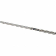 Cleveland - 5mm High Speed Steel 6 Flute Chucking Reamer - Straight Flute, Straight Shank, 31.75mm Flute Length, 127mm OAL - Exact Tooling