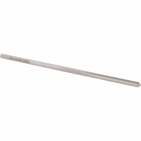 Cleveland - 3mm High Speed Steel 4 Flute Chucking Reamer - Straight Flute, Straight Shank, 22.23mm Flute Length, 88.9mm OAL - Exact Tooling
