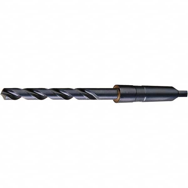 Cle-Force - 29/32", 3MT 118° Point High Speed Steel Taper Shank Drill Bit - Exact Tooling