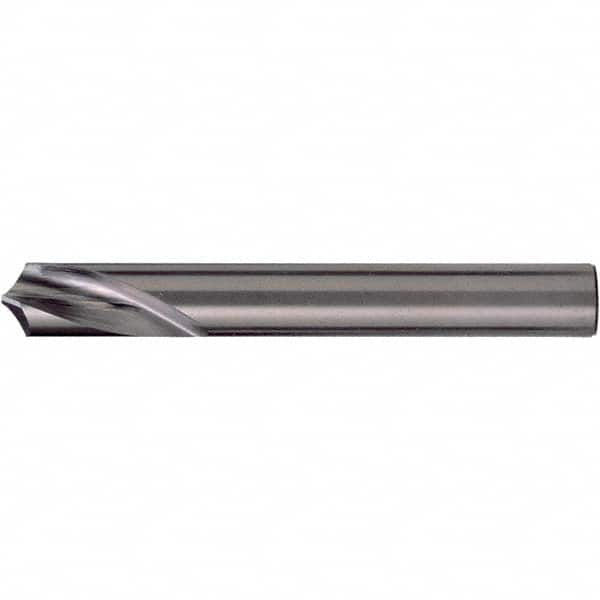 Chicago-Latrobe - 1/4" Body Diam, 120°, 2-1/2" OAL, Solid Carbide Spotting Drill - Exact Tooling