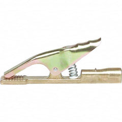Jackson Safety - Welding Ground Clamps; Type: Ground Clamp ; Clamp Type: Ground Clamp ; Jaw Opening: 1-1/4 (Inch); Jaw Depth: 1-1/4 (Inch); Material: Copper Alloy ; Length (Inch): 11-1/2; 11-1/2 in - Exact Tooling