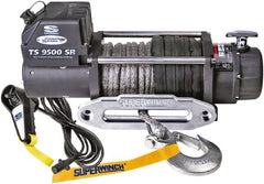 Superwinch - 9,500 Lb Capacity, 80' Cable Length, Automotive Heavy-Duty Recovery Winch - Exact Tooling