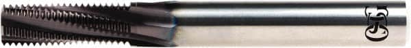 OSG - M24x2.00 Metric, 0.7874" Cutting Diam, 5 Flute, Solid Carbide Helical Flute Thread Mill - Internal Thread, 50mm LOC, 20mm Shank Diam - Exact Tooling