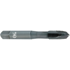 OSG - M10x1.50, D4, 3 Flutes, Plug Chamfer, V Finish, Vanadium High Speed Steel Spiral Point STI Tap - 3-3/8" OAL, 0.367" Shank Diam, 1-21/32" Thread Length, 0.275" Square Size, 6H Class of Fit, Series 342STI - Exact Tooling