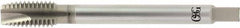 OSG - M14x2.00, 3 Flute, HR Finish, Powdered Metal Spiral Point Tap - Plug Chamfer, Right Hand Thread, 4-1/32" OAL, 1-13/16" Thread Length, 0.542" Shank Diam, 6H Class of Fit, Series 338NI - Exact Tooling