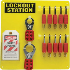 Brady - Empty Acrylic Padlock Station - Exact Tooling