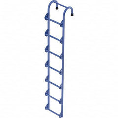 Vestil - 84" High 300 Lb Capacity 7 Step Ladder - Exact Tooling