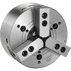 Kitagawa - Power Lathe Chucks Chuck Diameter (Decimal Inch): 8.0000 Number of Jaws: 3 - Exact Tooling