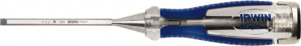 Irwin - 1/4" Blade Width Wood Chisel - Acetate Handle - Exact Tooling