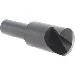 Melin Tool - 3/4" Head Diam, 1/2" Shank Diam, 1 Flute 120° High Speed Steel Countersink - Exact Tooling