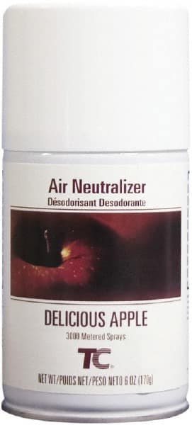 Rubbermaid - 6 oz Air Freshener Dispenser Aerosol Refill - Apple, Compatible with Standard Aerosol Dispensers - Exact Tooling