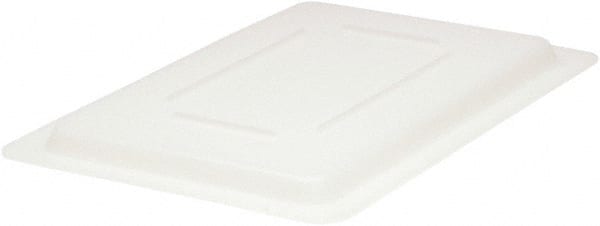 Rubbermaid - 18" Long x 12" Wide, Rectangular Polyethylene Lid - Snap-On, Use with FG350400, FG350700, FG350900 - Exact Tooling