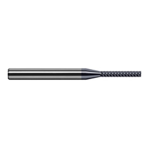 ‎Variable Helix End Mills for Exotic Alloys - Finishers - 0.3750″ (3/8″) Cutter Diameter × 1.1250″ (1-1/8″) Length of Cut Carbide Square End Mill Finisher for Exotic Alloys, 7 Flutes, AlTiN Nano Coated