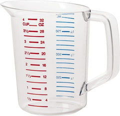 Rubbermaid - 1 Quart Polycarbonate Measuring Cup - 50 ml Graduation - Exact Tooling