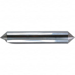 Melin Tool - 3/16" Head Diam, 3/16" Shank Diam, 1 Flute 90° Solid Carbide Countersink - Exact Tooling