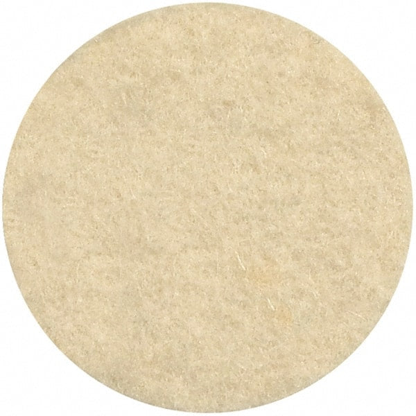 WALTER Surface Technologies - 2" Diam, Unmounted Buffing Wheel - Quick Change Felt Disc - Exact Tooling