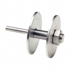 WALTER Surface Technologies - Wheel Mandrel - 1" Max Wheel Width, 1/4" Shank Diam - Exact Tooling