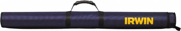 Irwin - 48" Long, Level Hard Case Mount - Blue, Use with Utility Levels - Exact Tooling