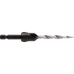 Irwin - Adjustable-Depth Drill Countersinks Cutter Head Diameter (Inch): 7/16 Drill Size Compatibility (Decimal Inch): 0.2188 - Exact Tooling