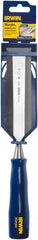 Irwin - 1-1/2" Blade Width Wood Chisel - Polypropylene Handle - Exact Tooling