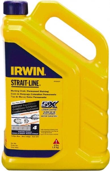 Irwin - 4 oz Container Marking Chalk - Indigo Blue - Exact Tooling