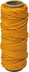 Irwin - #18, Nylon Braided Twine - Orange - Exact Tooling