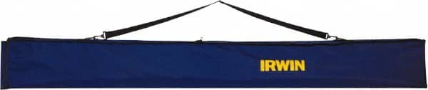 Irwin - 48 to 72" Long, Level Soft Case Mount - Blue, Use with Utility Extendable Levels - Exact Tooling
